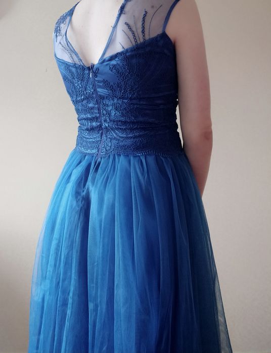 Сукня вечірня синя