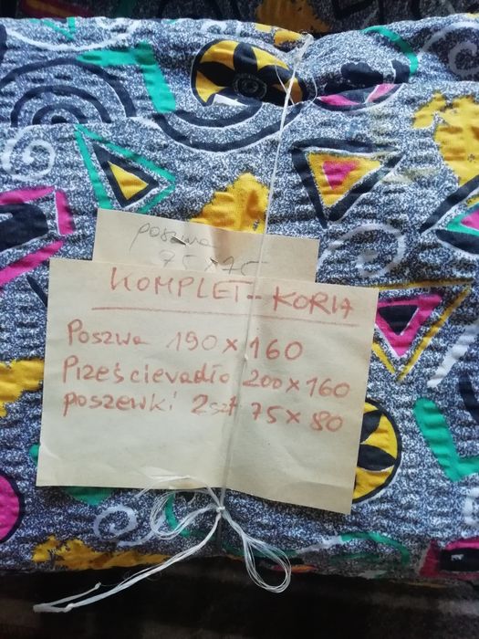 poszwa na kołdrę na łóżko z kory