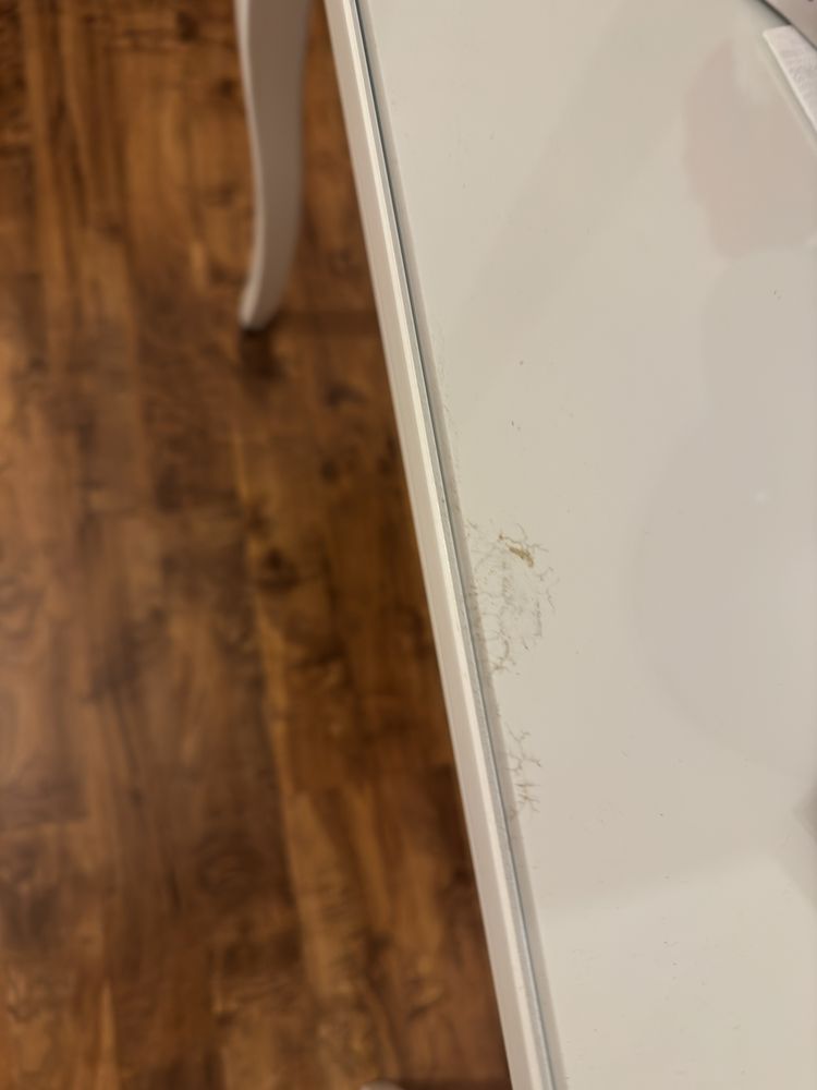 Toaletka biala 100x50