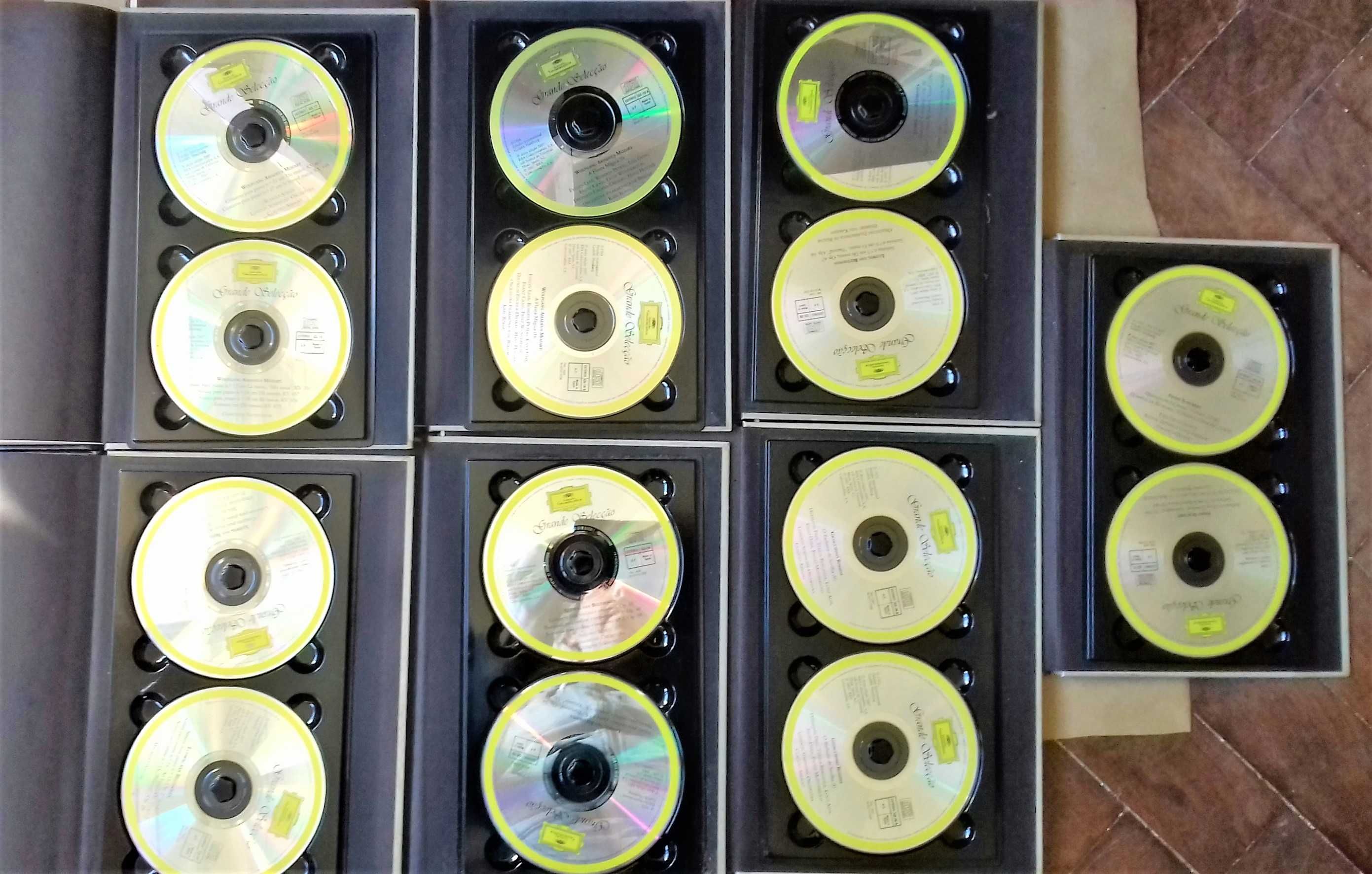 Colecção Grande Selecção - Deutsche Grammophon. 15 livros - 30 cd's