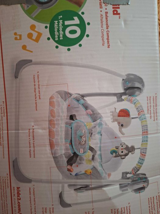 Baloiço portátil bright starts