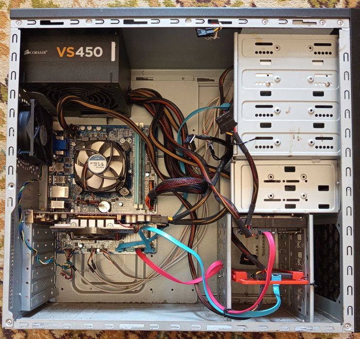 ПК Intel i-7 3.4GHz, HDD 320GB+SSD 128GB, 8GB ОЗУ, Socket1155 DDR, 1GB