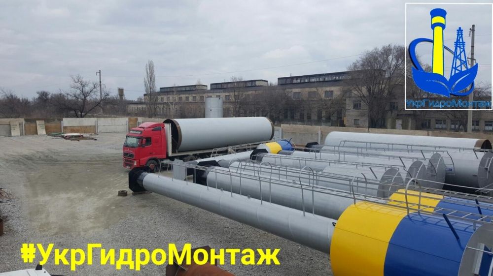 Водонапорные башни Рожновского- виготовлення та монтаж/резервуари