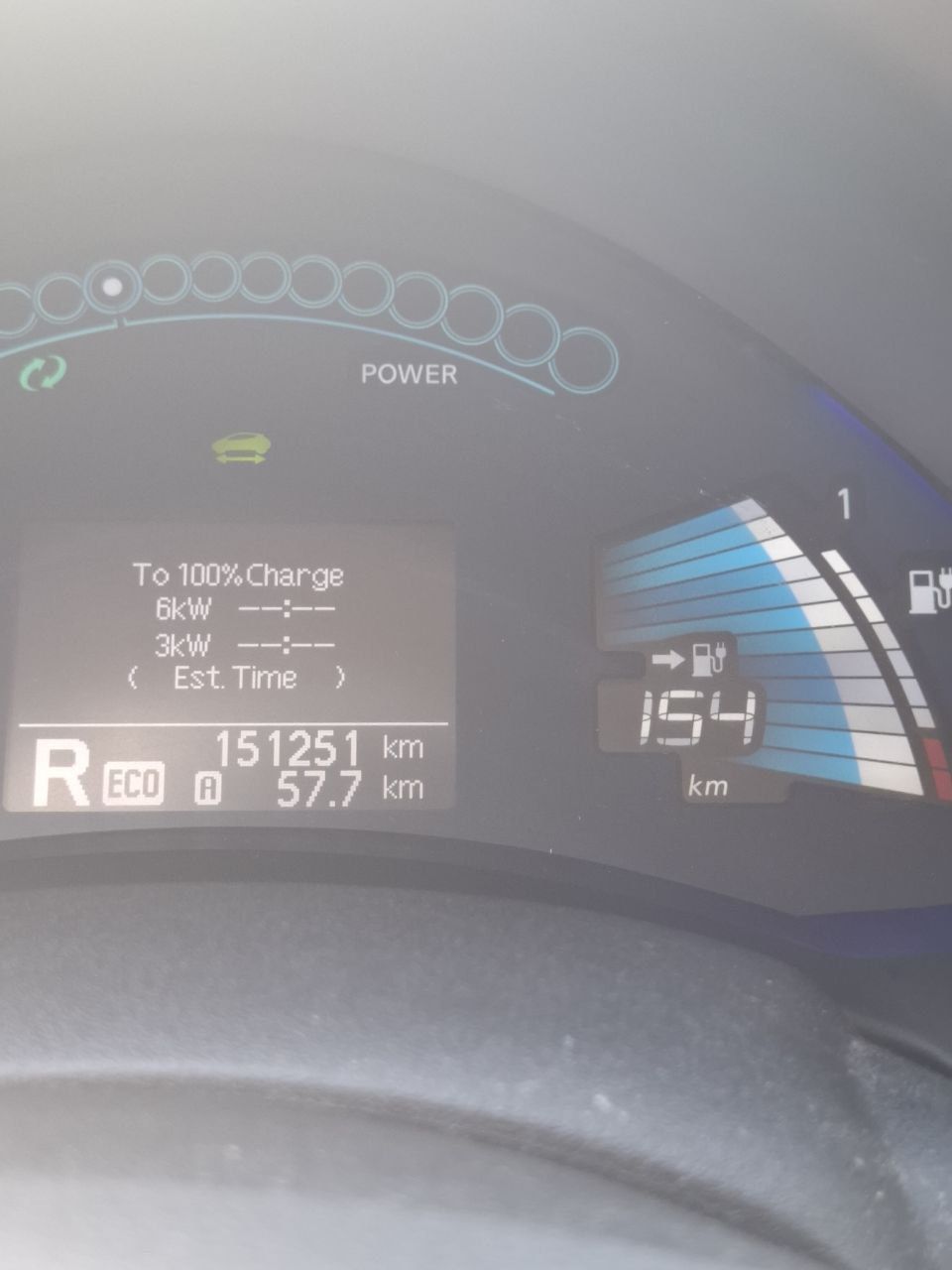 Nissan leaf 30квт 2016рік ЗАПАС ХОДУ - 155км