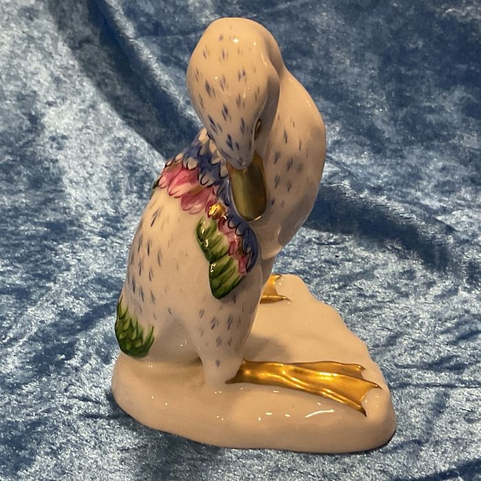 Vista alegre pato pintura manual 10 cm ,Anúncios abaixo