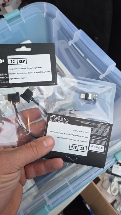 Dji дрон аксесуари аккумулятори mavic goggles