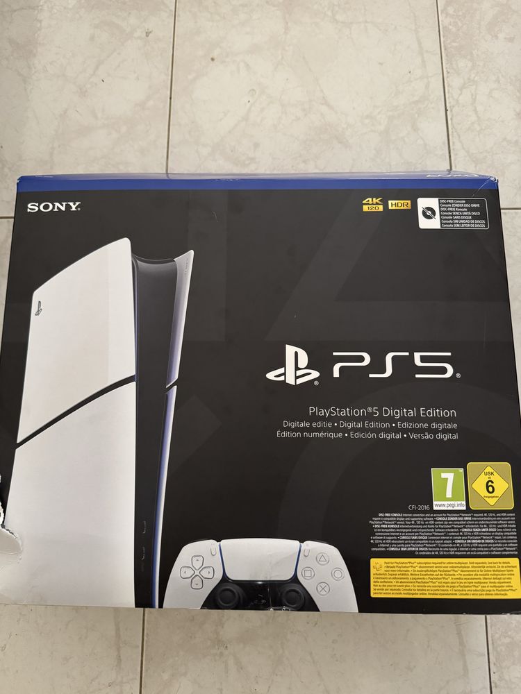 Playstation 5 Slim nova na caixa. 3 anos de garantia