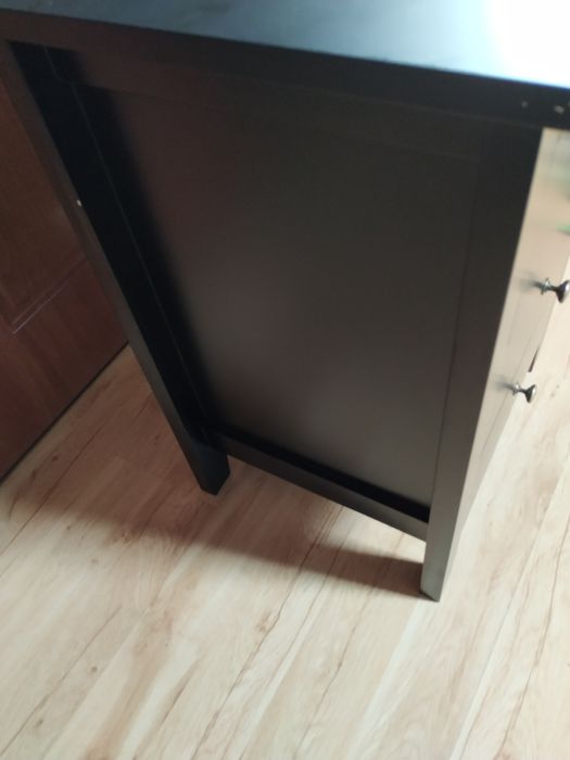 Szafka nocna mała komoda kolor czarny