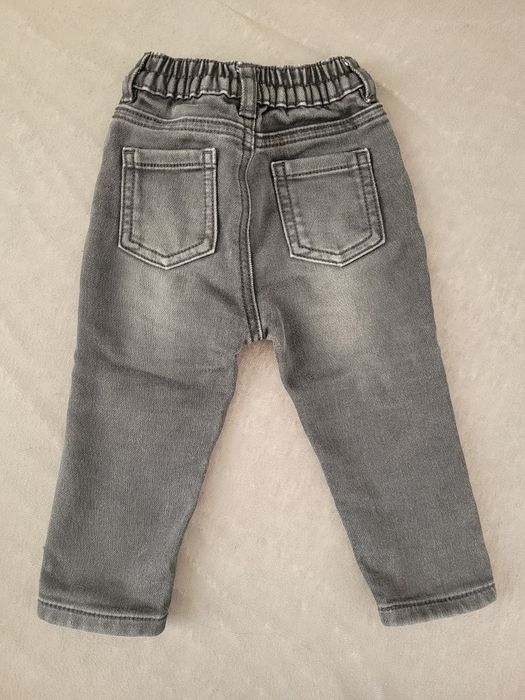 Spodnie dzieciece George miękki jeans 68-74