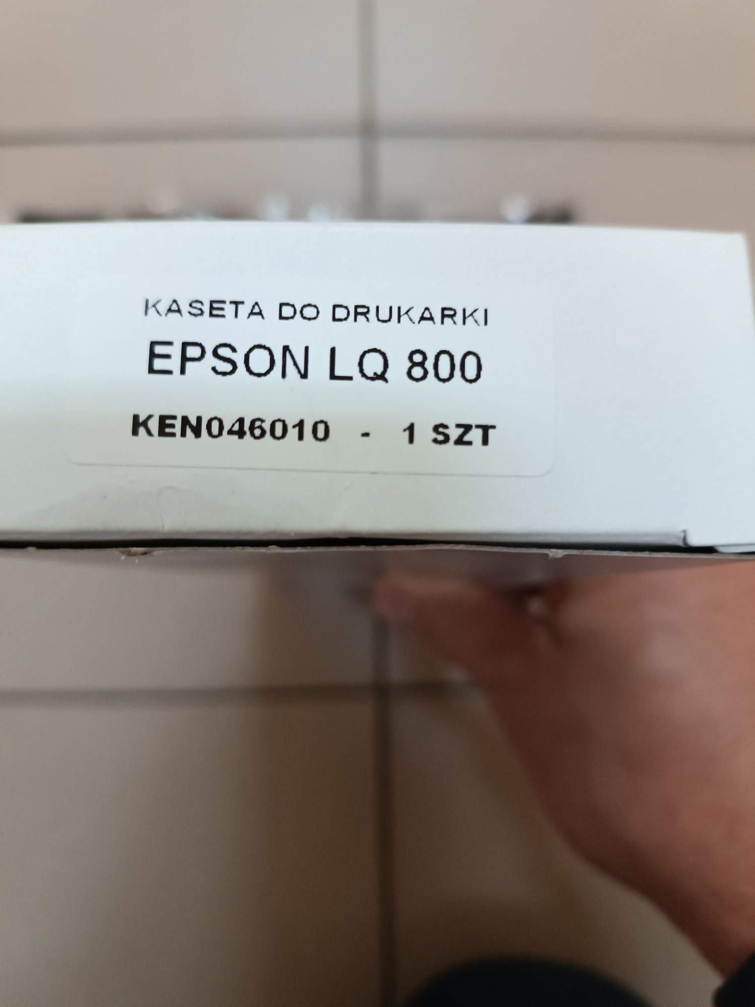 Tusz kaseta do drukarki EPSON LQ 800 czarny
