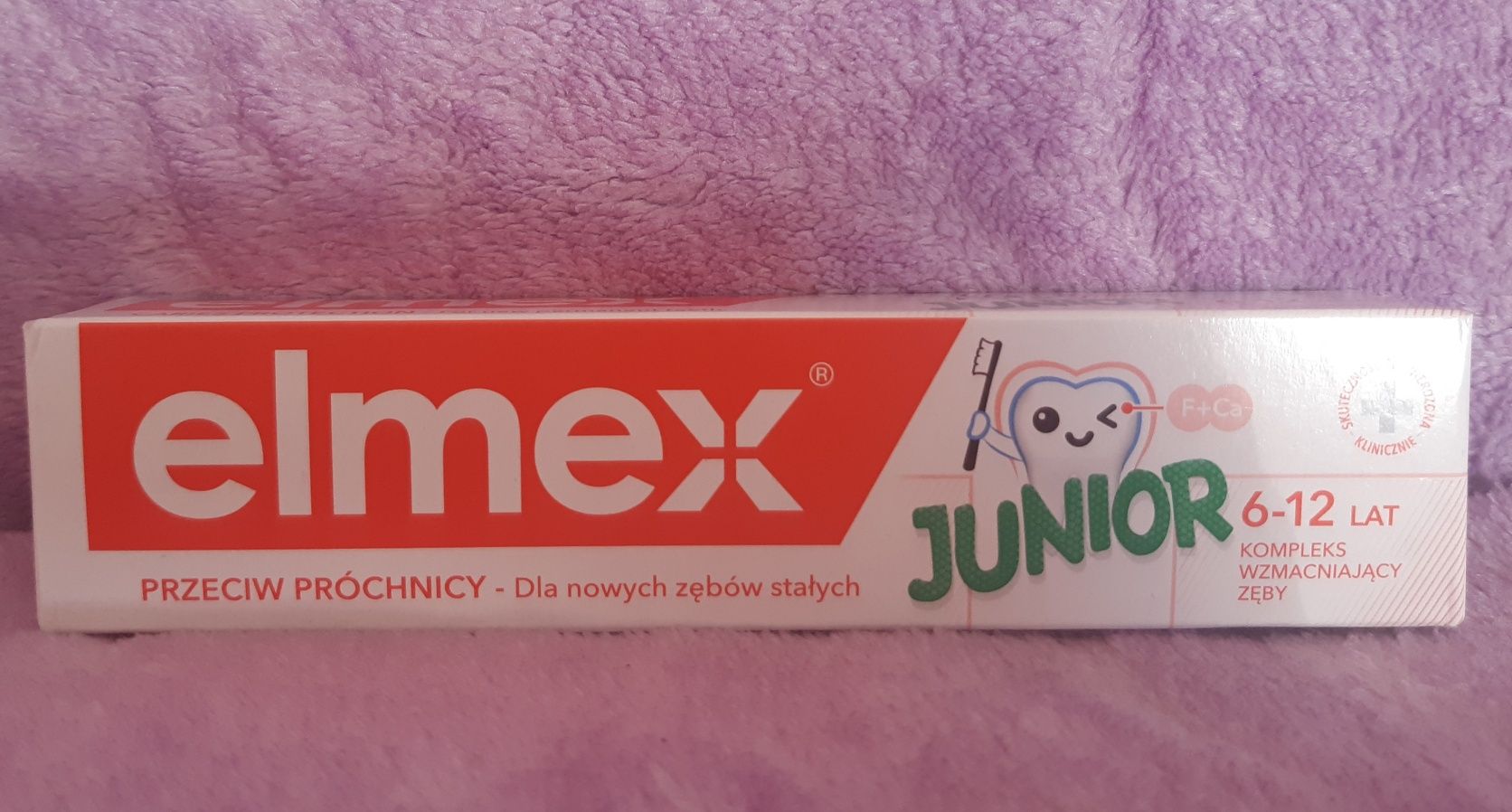 Pasta do zębów ELMEX JUNIOR 6-12 lat.