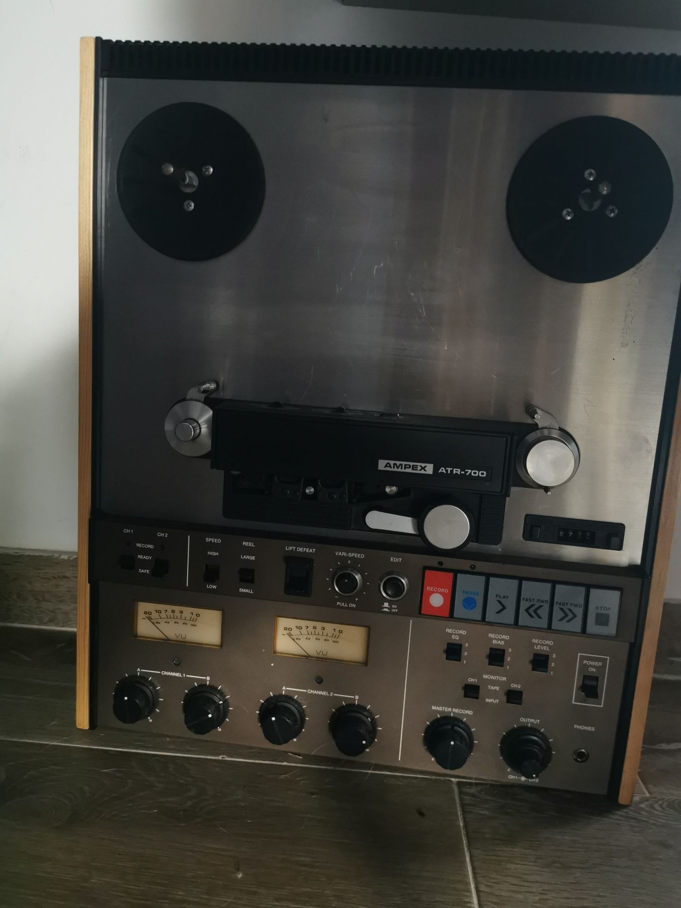 Gravador bobines Ampex ATR-700