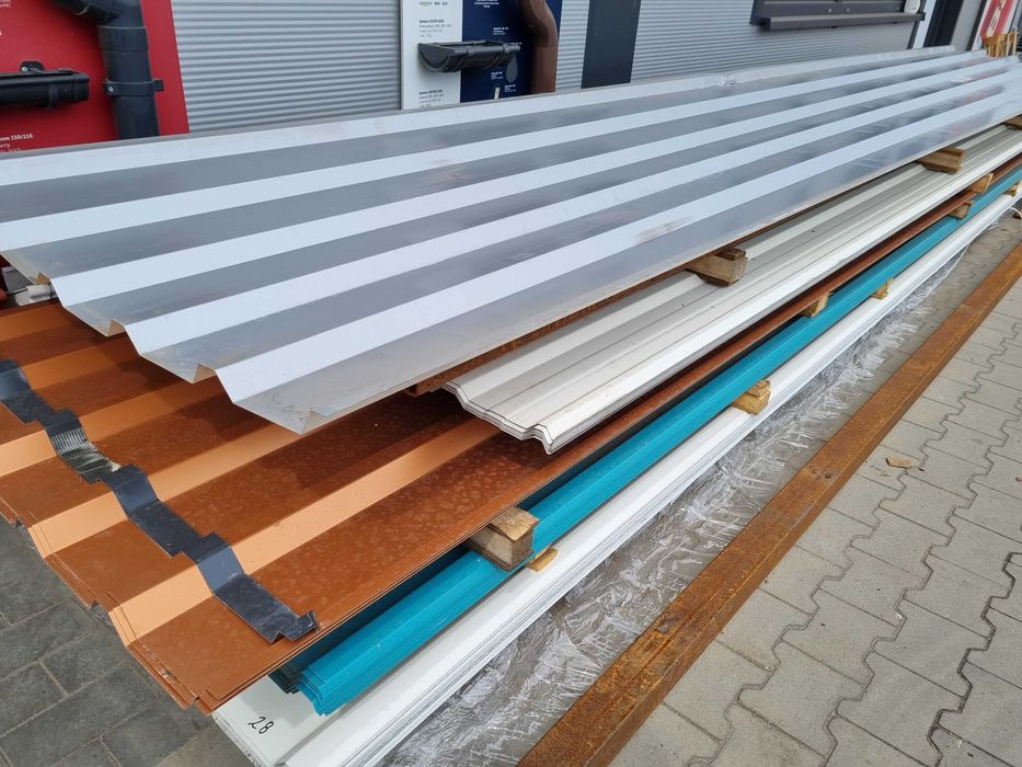 Blachy trapezowe t 35 0,75-1,0 6,5mb