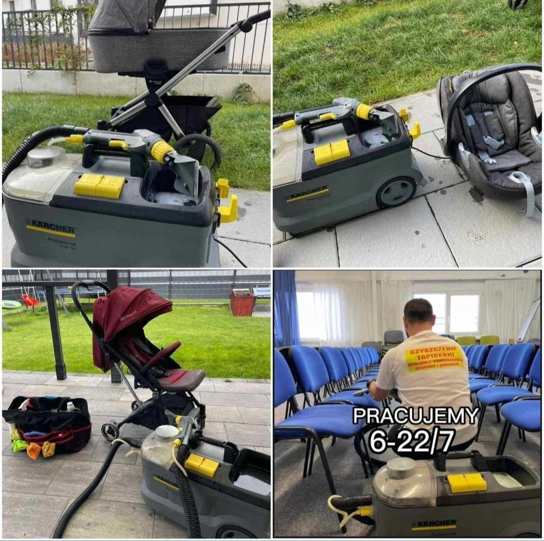 Karcher PRANIE TAPICERKI, Kanap, Narożników, Dywanów, Wykładzin