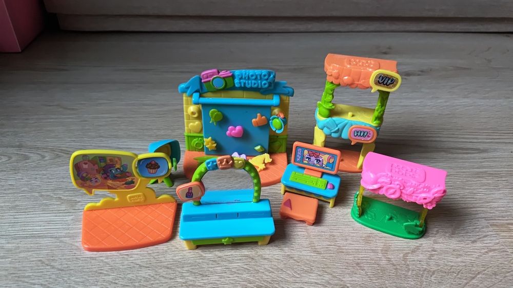 Moji pops domki toaletka biurko wyposażenie
