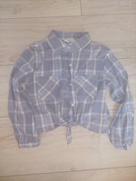 Krótka koszula w kratkę Primark r.140 12zl