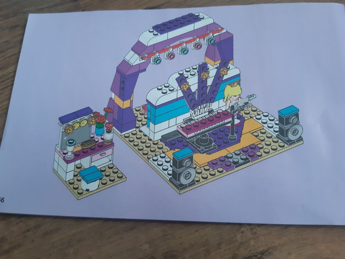 Lego friends 41004 estrada śpiew  fortepian