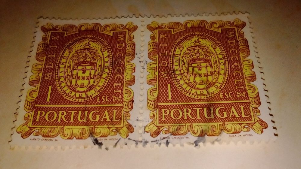 Selos 1959 para coleção