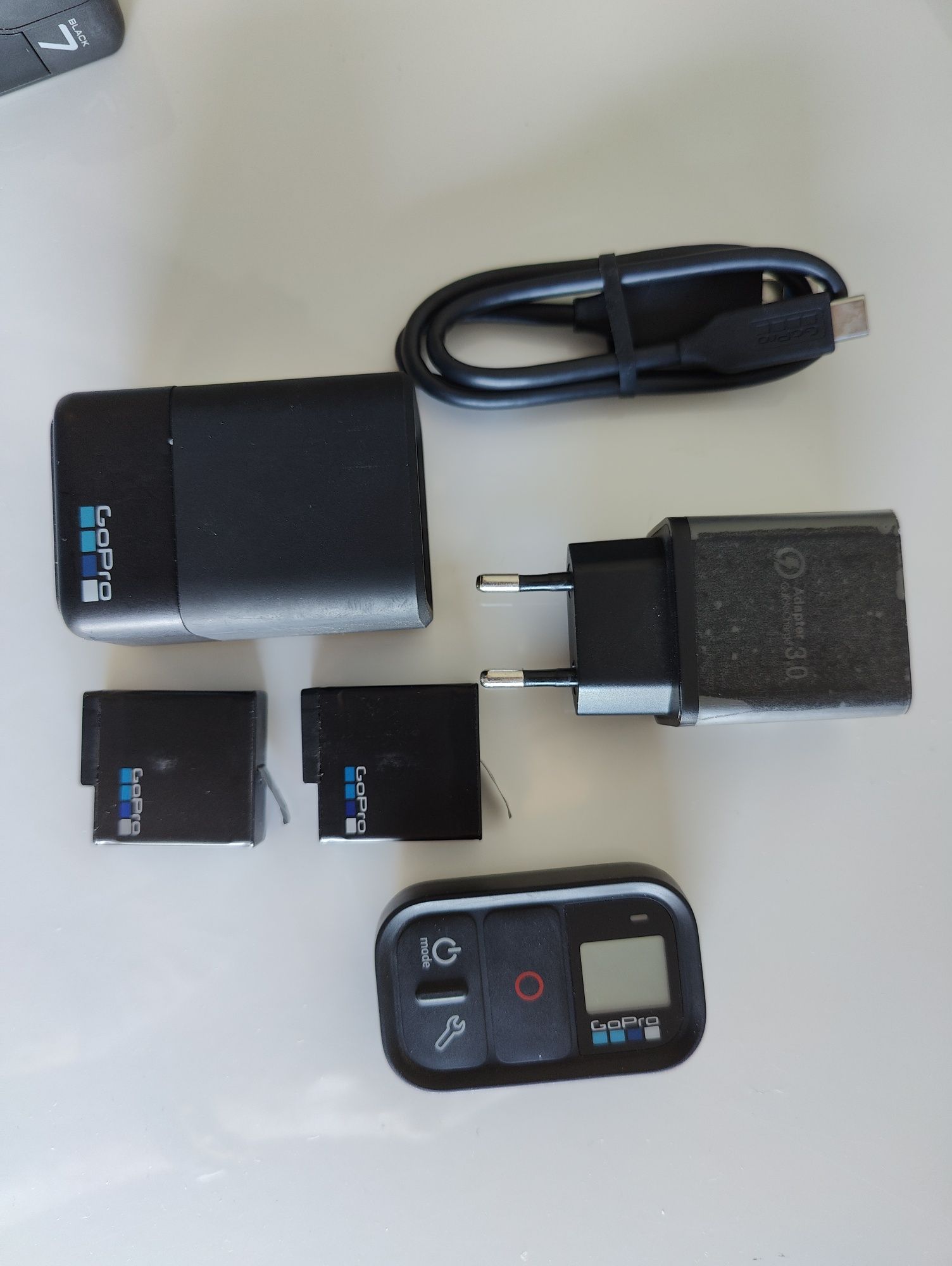 GoPro Hero 7 Black + Gymbal + Extras