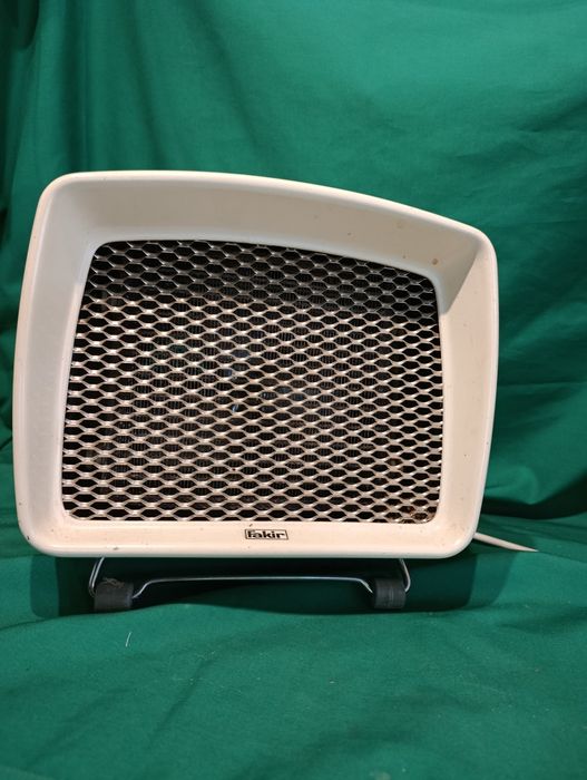 Metalowa nagrzewnica vintage Retro Fakir PRL