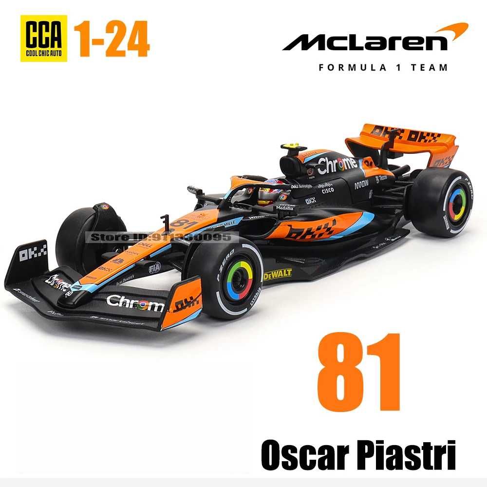 Модель CCA в масштабі 1:24 Formula 1 F1 McLaren MCL60-81 Oscar Piastri