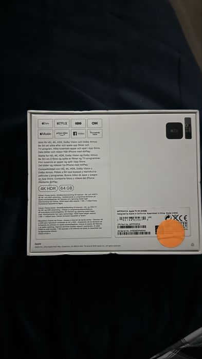 Apple TV 4K 64GB (A1842}