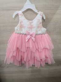 Tiulowa sukienka dla dziewczynki Americam Princess rozmiar 24m