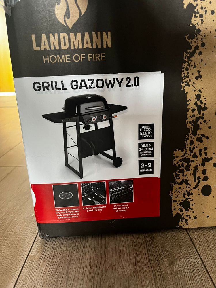 Grill gazowy - landmann. Nowy. Okazja