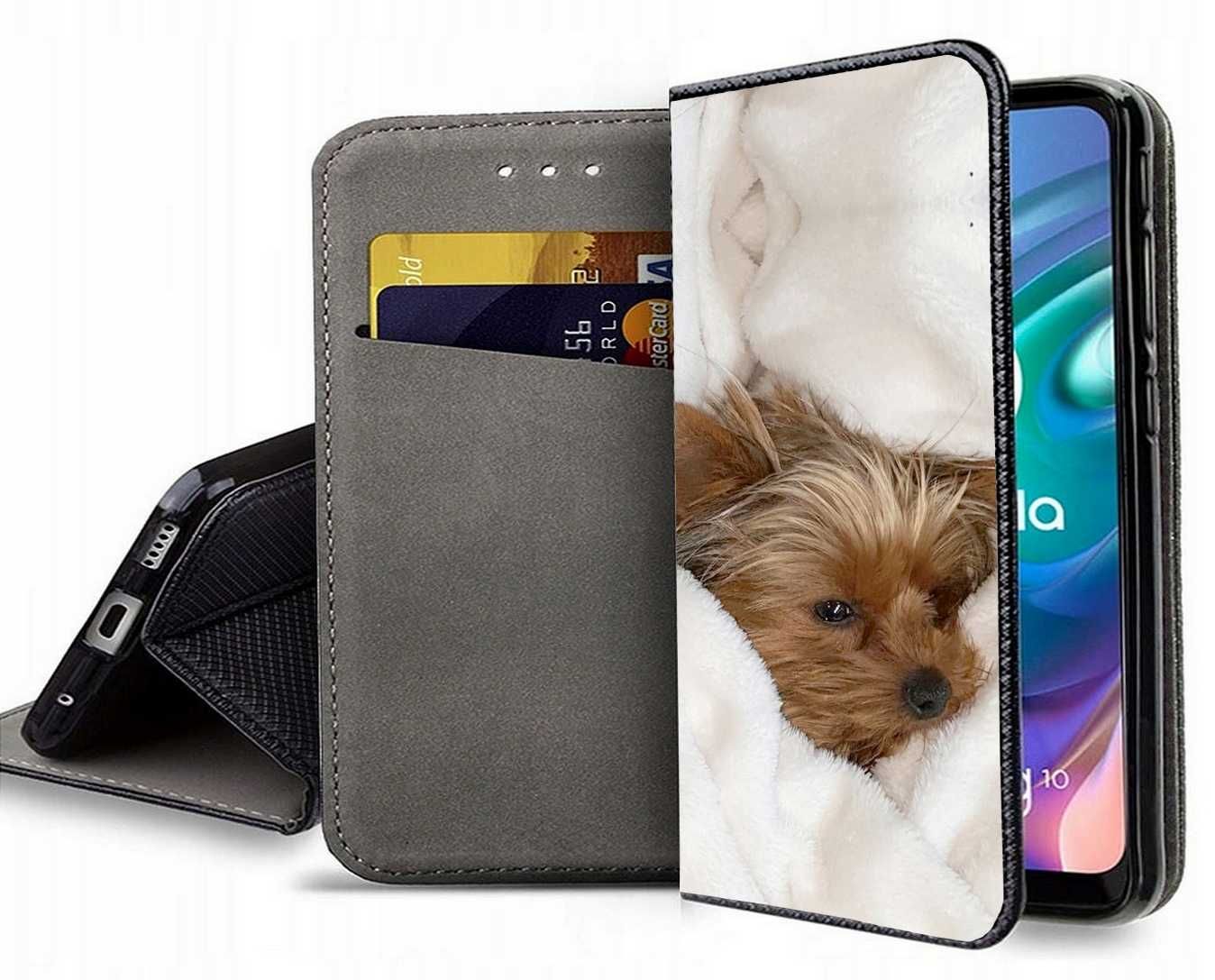 Etui z pieskiem Yorkiem York iPhone Samsung OPPO VIVO Realme Nokia