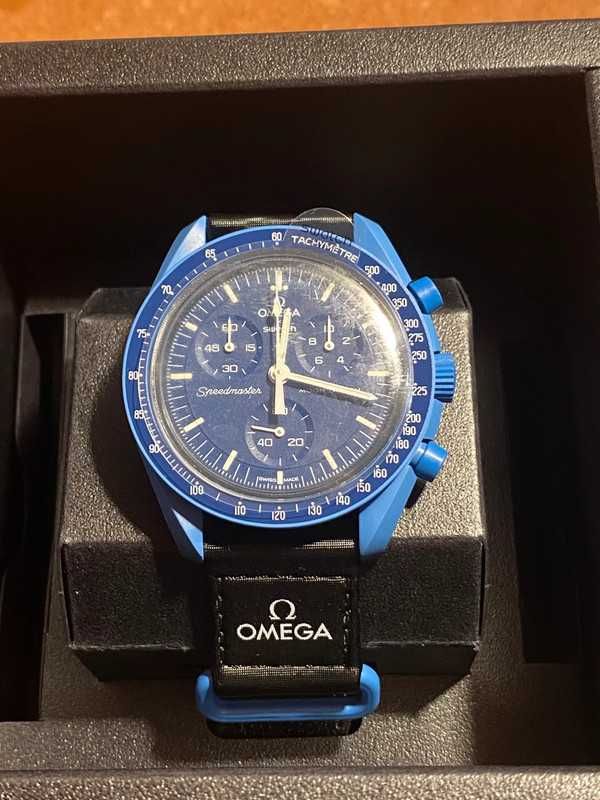 Omega x Swatch Mission to Neptune SO33N100 - Ekskluzywny zegarek