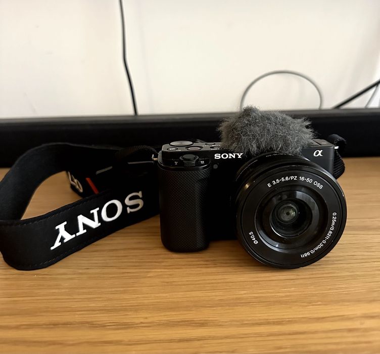 Sony ZV-E10 como nova 919 disparos