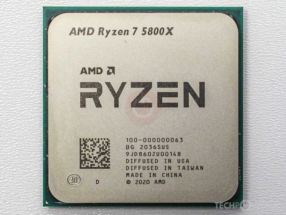 Комплект Asus TUF GAMING X570-PLUS, AMD Ryzen 7 5800x, 32gb DDR4