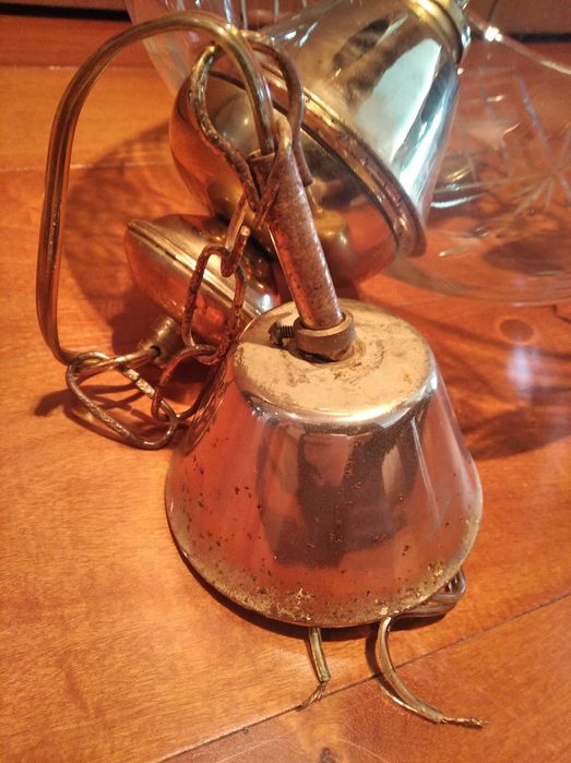 Candeeiro de teto vintage para restauro / peças