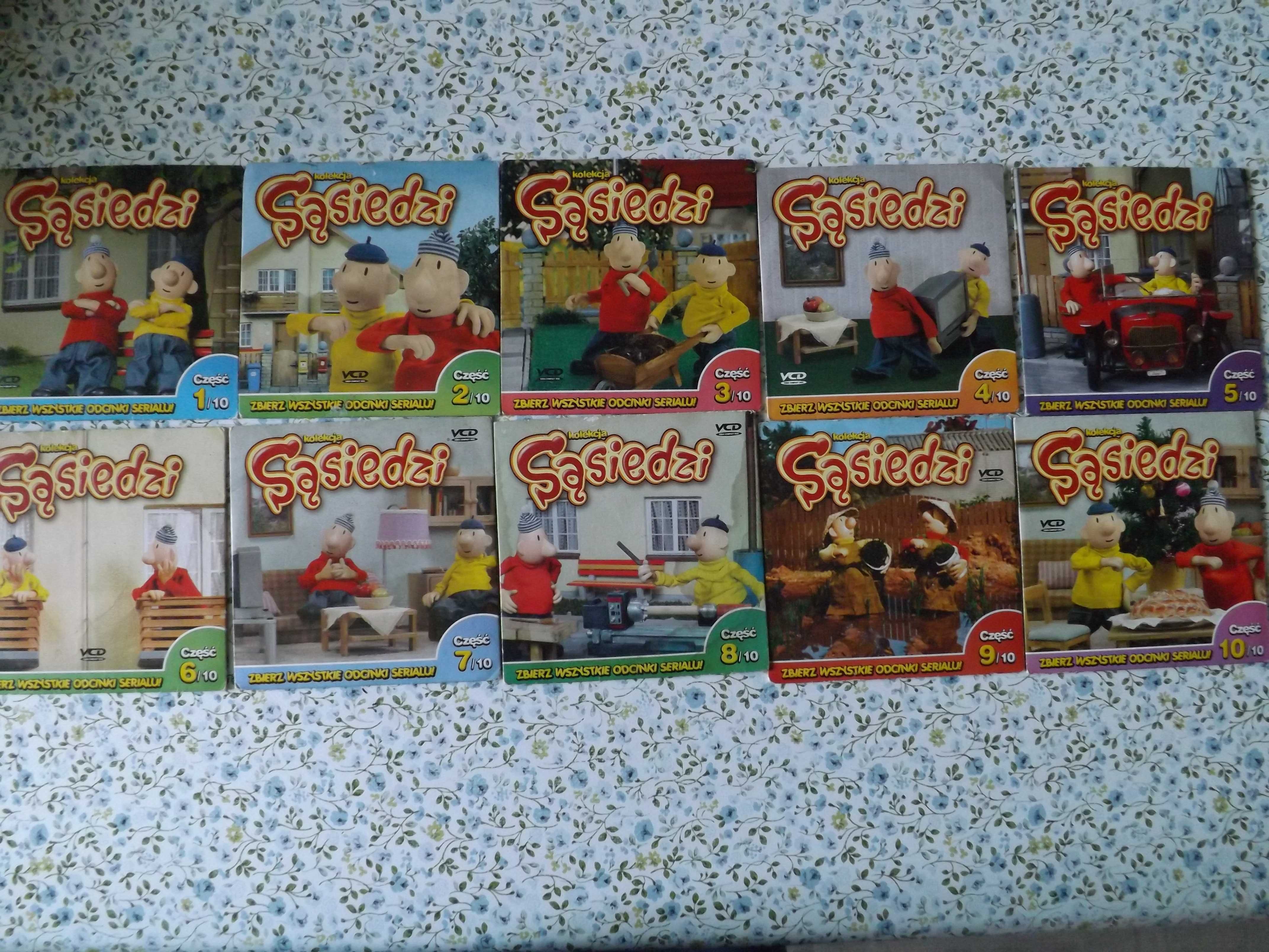 Sąsiedzi, Mat i Pat, 60 bajek na vcd kolekcja