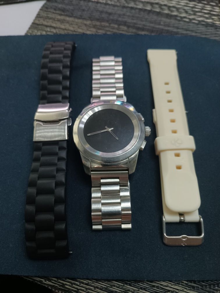 My Kronoz stalowy smartwatch wskazówki punk