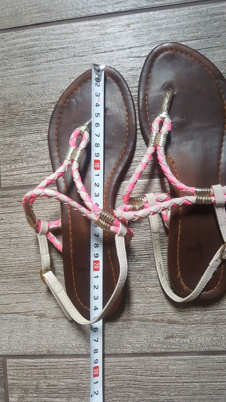Sandały sandałki japonki buty na lato 39