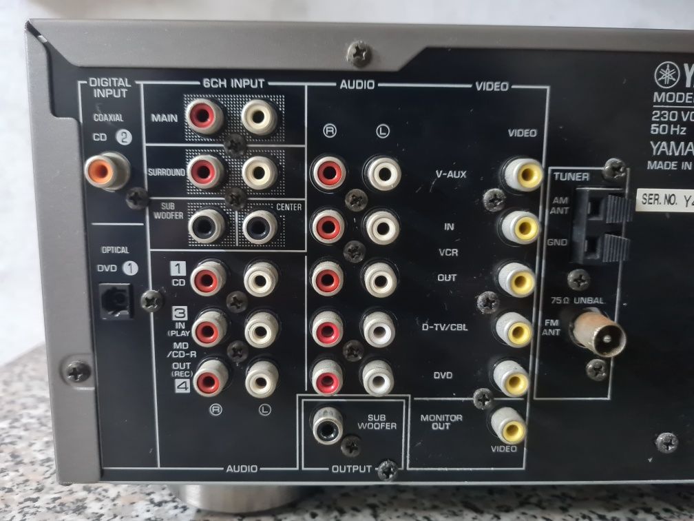 Amplificador Yamaha rx v430