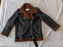 Casaco cabedal Zara woman