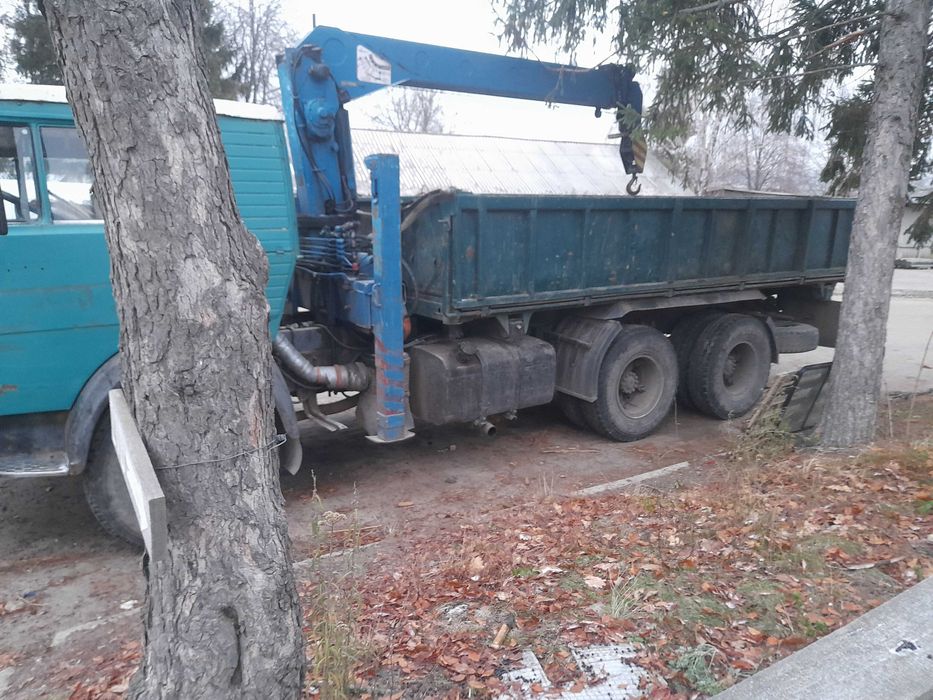 Камаз 53212 самоскид  маніпулятор