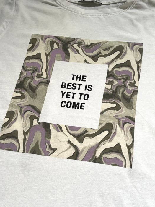 Koszulka t-shirt z nadrukiem stradivarius