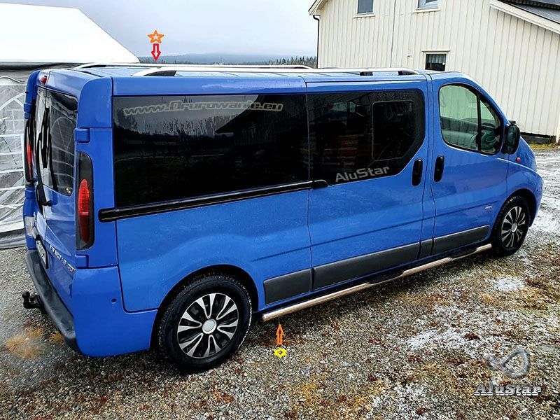 Trafic Vivaro Orurowanie Podesty
