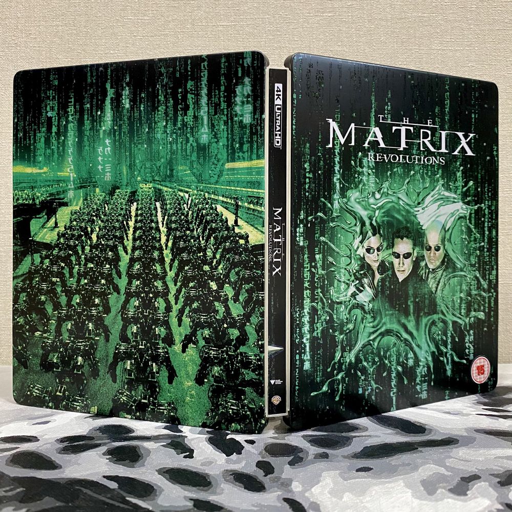 Blu-Ray Steelbook Матриця 4K (1999-2021) з перекладом