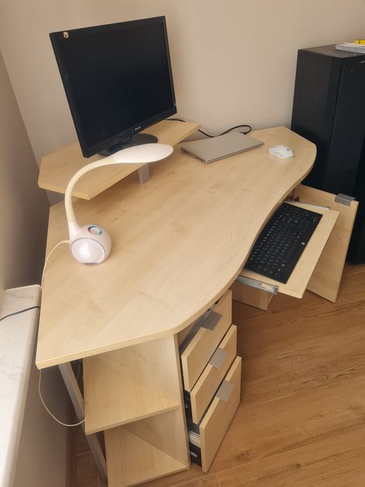 Biurko rogowe/ narożne- super stan