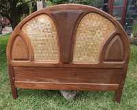 Cabeceira cama tipo provence em madeira maciça