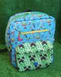 Mochila escolar Minecraft