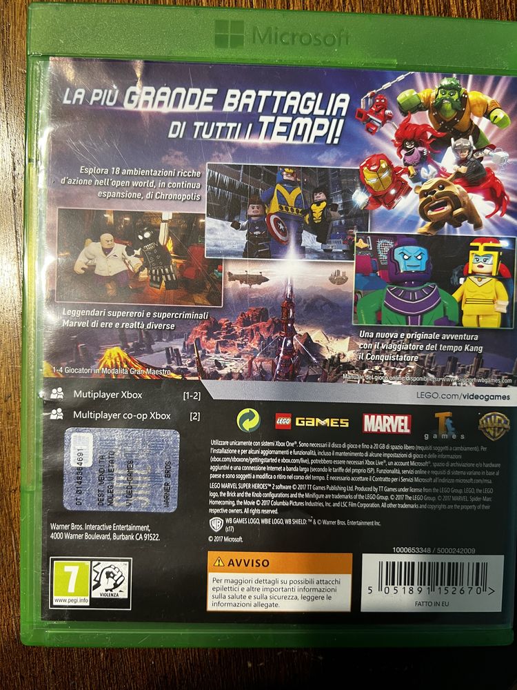 LEGO Marvel: Super Heroes 2 Gra XBOX ONE
