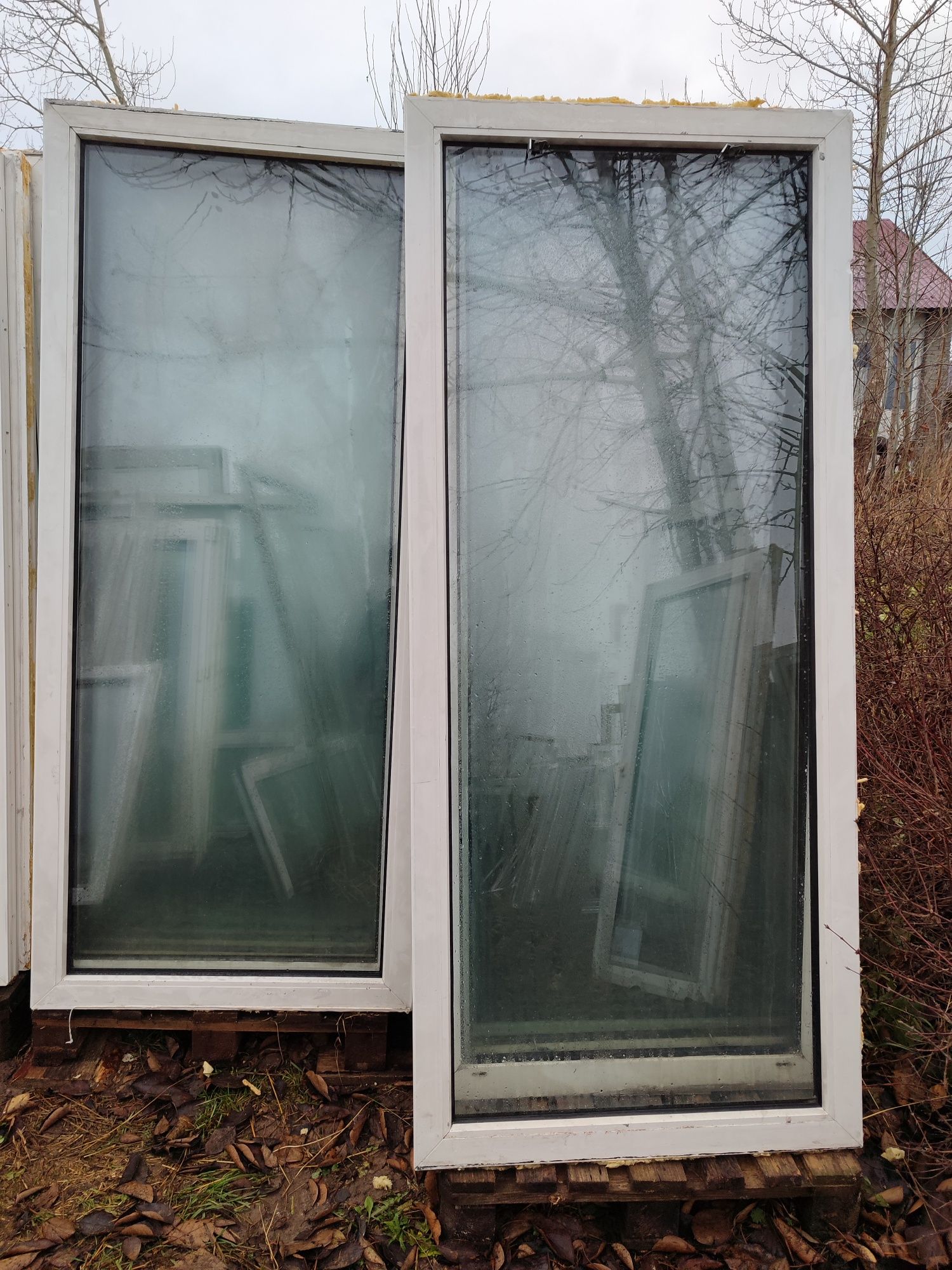 Okno stałe 85 x 197 używane 90 x 200 fix