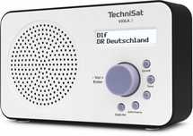 uszkodzony radio sieciowo-bateryjne dab+ fm technisat viola 2 biały