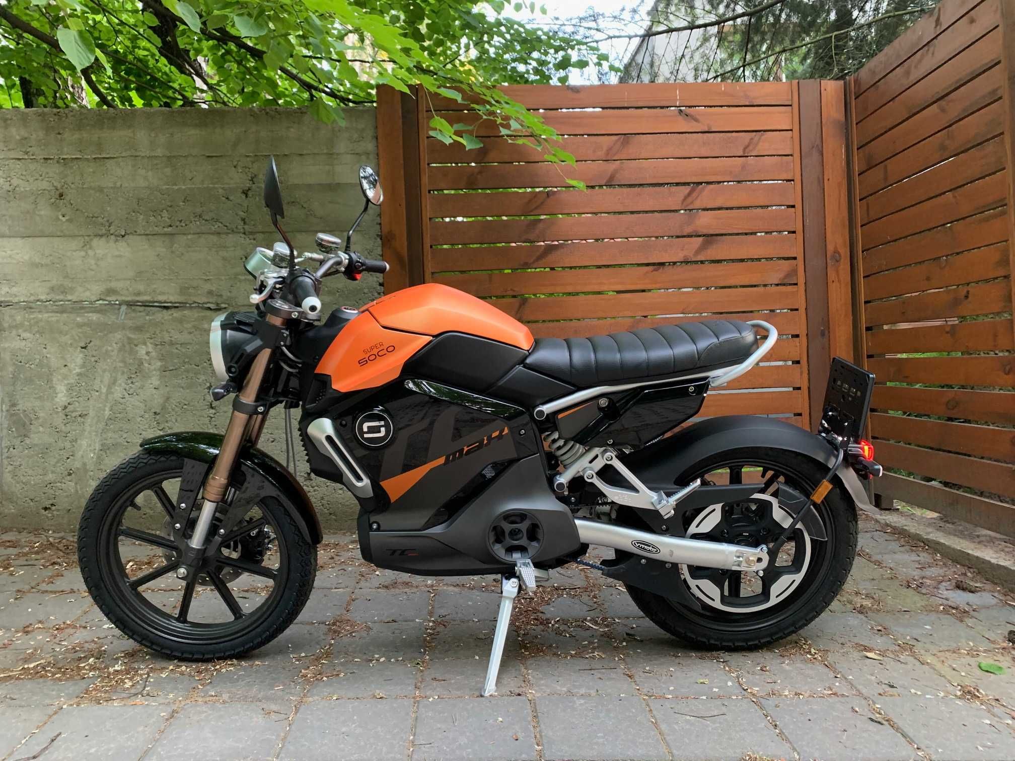 Motocykl Elektryczny Super Soco TC MAX Wynajem