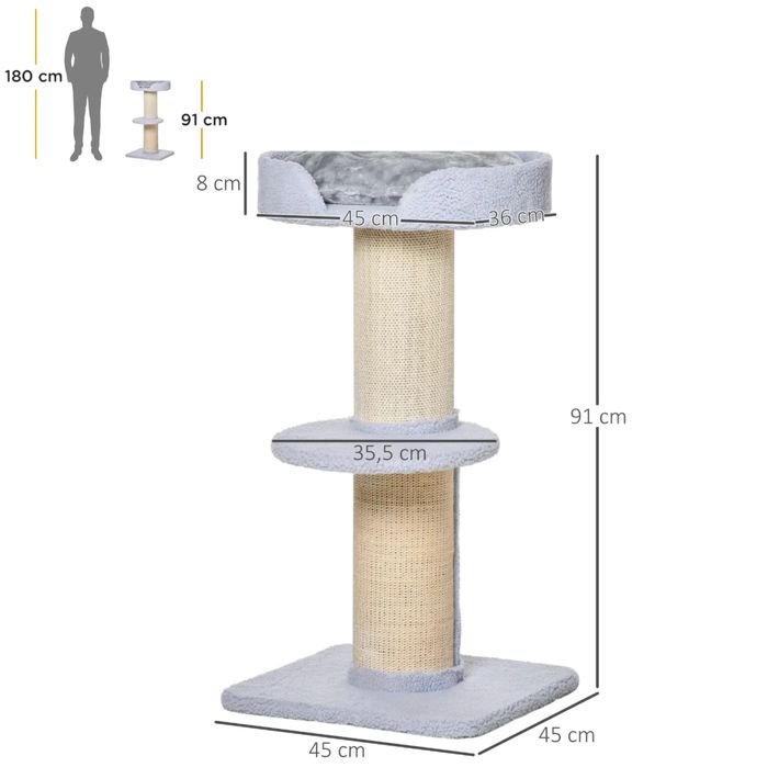 Arranhador para gatos - NOVO - PORTES GRÁTIS